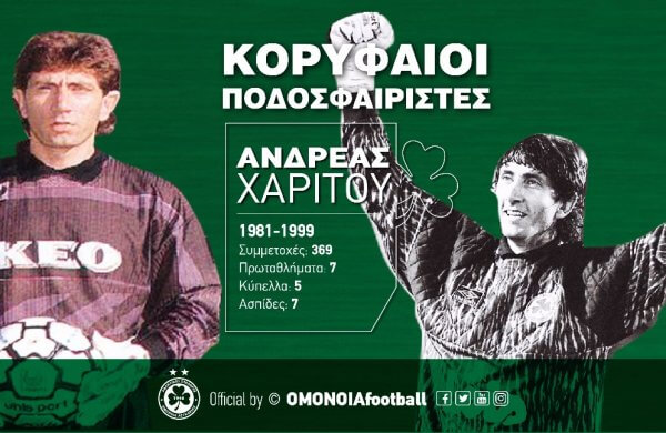 «Κορυφαίοι Ποδοσφαιριστές»: Ανδρέας Χαρίτου