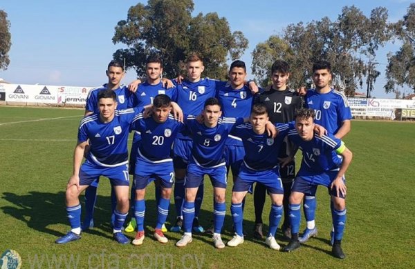 Βασικοί Τζιωνής – Νικολάου στη φιλική νίκη της Κύπρου U19 επί της Ελλάδας