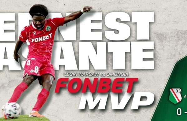 FONBET MVP στον αγώνα με τη Λέγκια ο Έρνεστ Ασάντε!