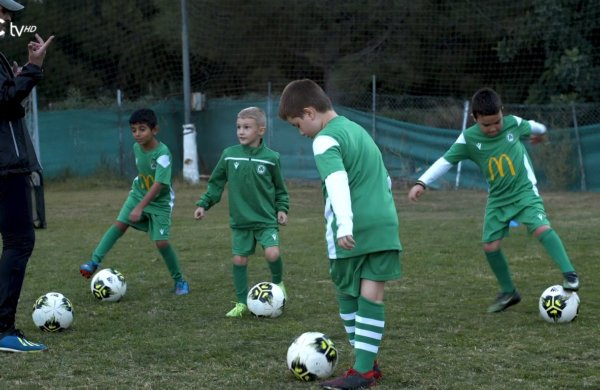 Πλάνα από την προπόνηση των κλιμακίων Grassroots