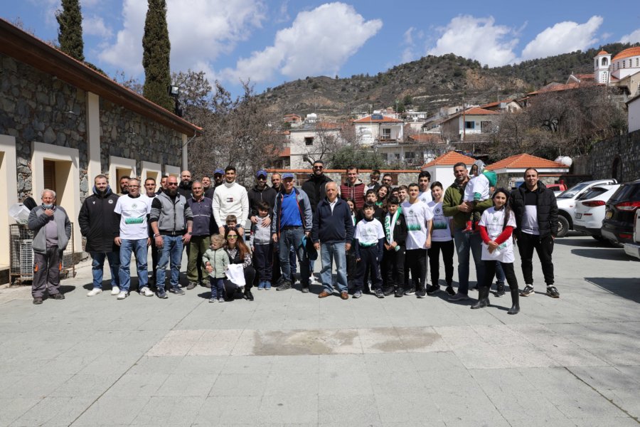 «Πρασινίζουμε την Κύπρο»: Φυτέψαμε 480 δέντρα στην Κοινότητα Πελενδρίου!
