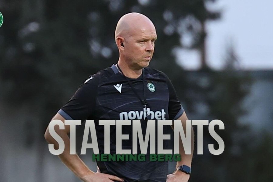 Χένινγκ Μπεργκ | Δηλώσεις ενόψει Ομόνοιας Αραδίππου