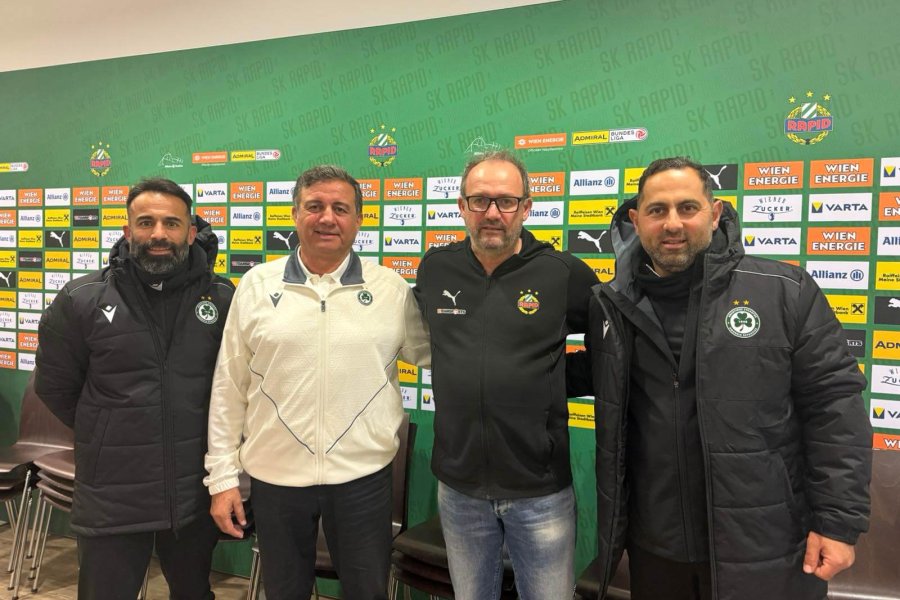 Ακαδημία | Συνάντηση με τον Επικεφαλή της Ακαδημίας της Ραπίντ Βιέννης