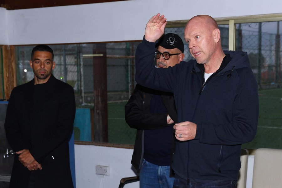 Η κοπή της βασιλόπιττας και η ομιλία του Χένινγκ Μπεργκ