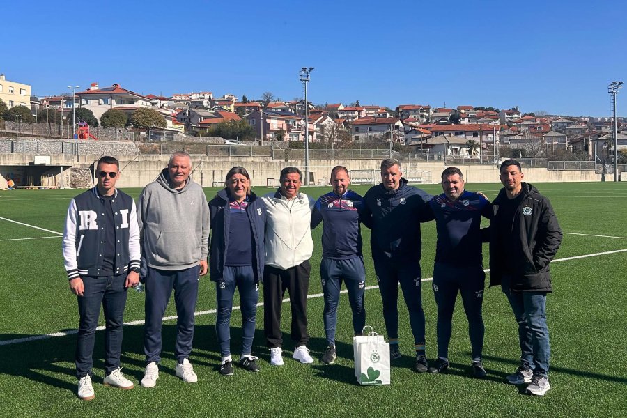 Aκαδημία | Συνάντηση με το τεχνικό επιτελείο της Ακαδημίας της HNK Rijeka